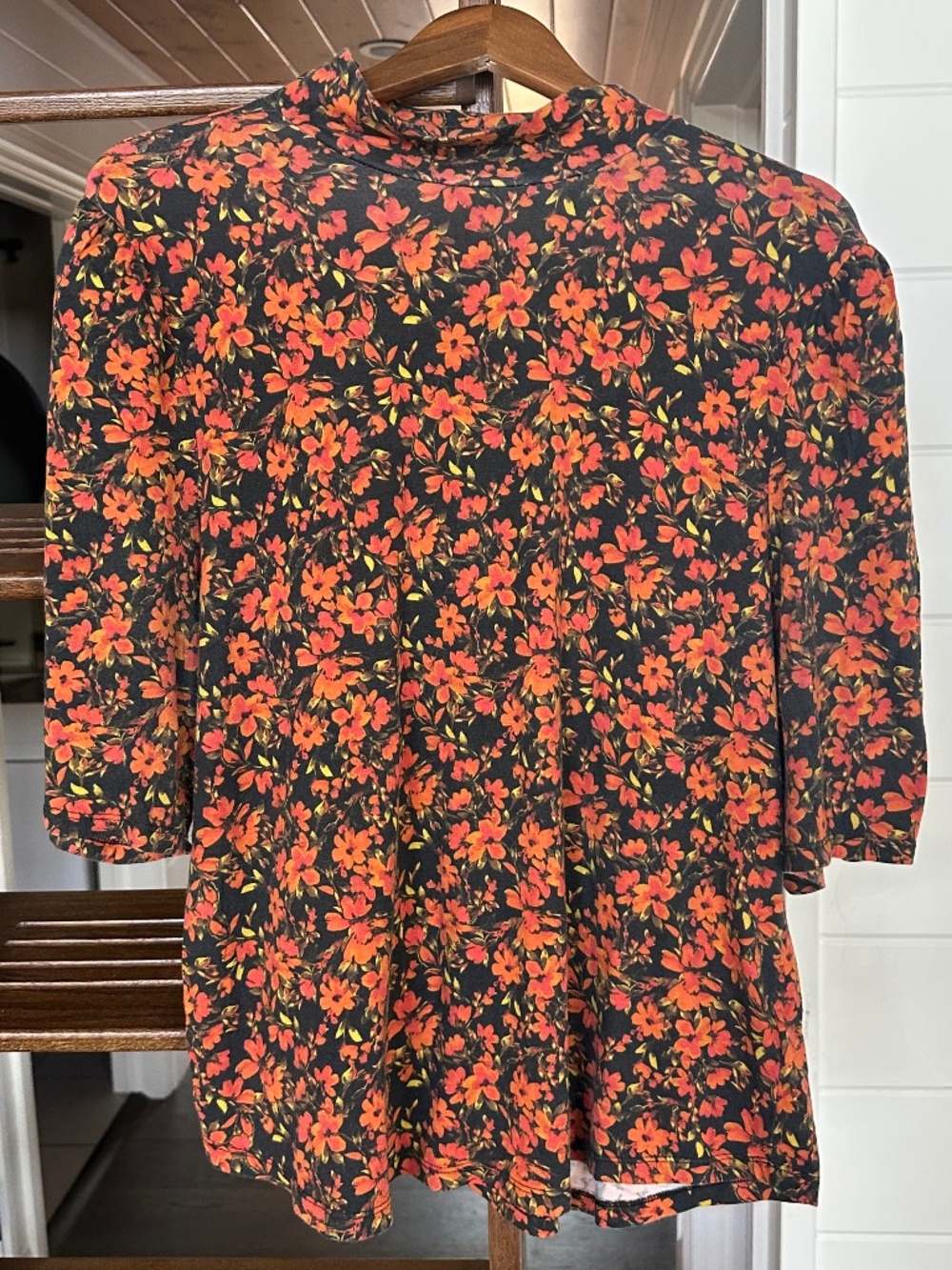 GAP - Featherweight Puff Sleeve T-Shirt - Size XL